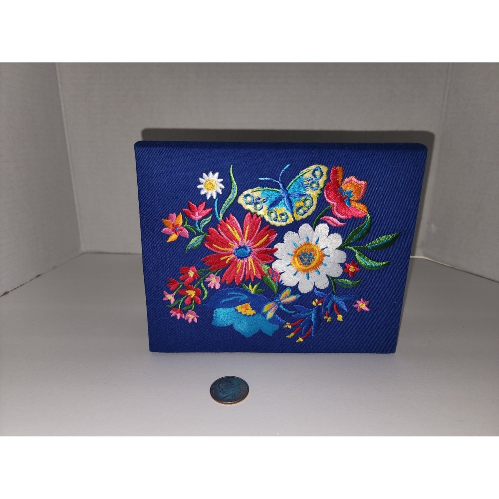 Brighton French Garden Jewelry Box‎ Monet inspired NWOT